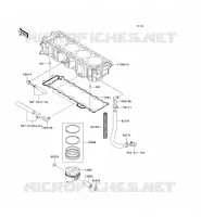 CYLINDER   PISTON  voor Kawasaki JET SKI STX-12F 2004
