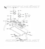 CYLINDER HEAD COVER voor Kawasaki JET SKI STX-12F 2004