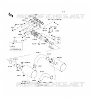 EXHAUST voor Kawasaki JET SKI STX-12F 2004