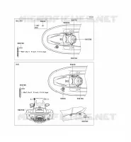 LABELS voor Kawasaki JET SKI STX-12F 2004