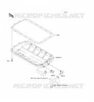 OIL PAN voor Kawasaki JET SKI STX-12F 2004