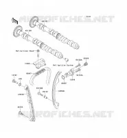 CAMSHAFT   TENSIONER voor Kawasaki JET SKI STX-15F 2004