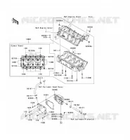 CRANKCASE(S) voor Kawasaki JET SKI STX-15F 2004