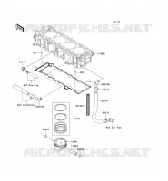 CYLINDER   PISTON  voor Kawasaki JET SKI STX-15F 2004