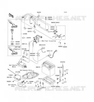ELECTRIC EQUIPMENT voor Kawasaki JET SKI STX-15F 2004