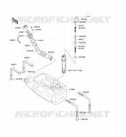 FUEL TANK voor Kawasaki JET SKI STX-15F 2004