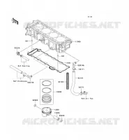 CYLINDER   PISTON  voor Kawasaki JET SKI STX-15F 2005