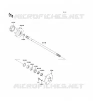 DRIVE SHAFT voor Kawasaki JET SKI STX-15F 2005