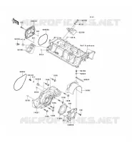 ENGINE COVERS voor Kawasaki JET SKI STX-15F 2005