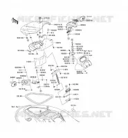 FRONT HULL PARTS voor Kawasaki JET SKI STX-15F 2005