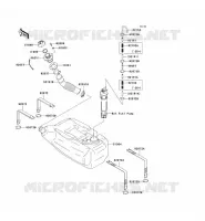 FUEL TANK voor Kawasaki JET SKI STX-15F 2005
