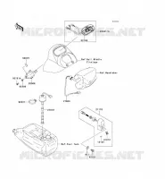 METERS voor Kawasaki JET SKI STX-15F 2005
