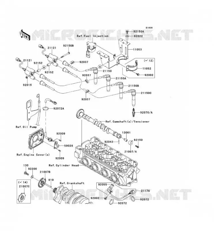 IGNITION SYSTEM Kawasaki JET SKI 1500 2013 JET SKI STX-15F  JT1500ADF