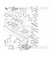 COVER voor Kawasaki JET SKI STX 2010
