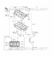 CRANKCASE(S) voor Kawasaki JET SKI STX 2010