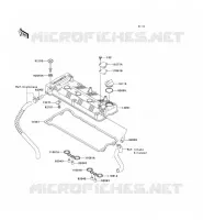 CYLINDER HEAD COVER voor Kawasaki JET SKI STX 2010