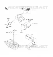 METERS voor Kawasaki JET SKI STX 2010