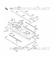 MOUSSE voor Kawasaki JET SKI STX 2010