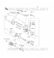 STARTER MOTOR voor Kawasaki JET SKI STX 2010