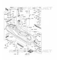 COVER voor Kawasaki JET SKI ULTRA 260X 2009