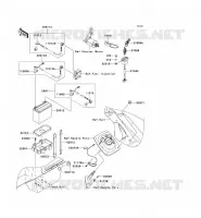 ELECTRIC EQUIPMENT voor Kawasaki JET SKI ULTRA 260X 2009