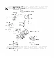 ENGINE MOUNT voor Kawasaki JET SKI ULTRA 260X 2009