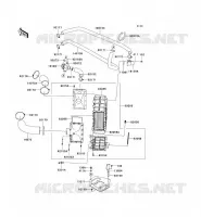 INTER COOLER voor Kawasaki JET SKI ULTRA 260X 2009