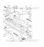 COVER voor Kawasaki JET SKI ULTRA 260X 2010