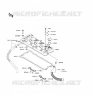 CYLINDER HEAD COVER voor Kawasaki JET SKI ULTRA 260X 2010