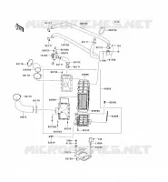 INTER COOLER voor Kawasaki JET SKI ULTRA 260X 2010
