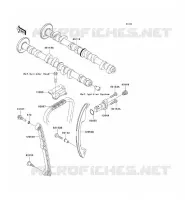 CAMSHAFT   TENSIONER voor Kawasaki JET SKI ULTRA LX 2010