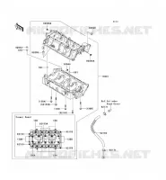 CRANKCASE(S) voor Kawasaki JET SKI ULTRA LX 2010