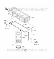 CYLINDER   PISTON  voor Kawasaki JET SKI ULTRA LX 2010