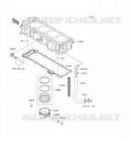 CYLINDER   PISTON  voor Kawasaki JET SKI ULTRA LX 2011