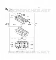 CRANKCASE(S) voor Kawasaki JET SKI ULTRA 300X 2011