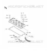 CYLINDER HEAD COVER voor Kawasaki JET SKI ULTRA 300X 2011