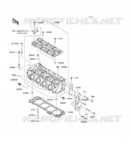 CYLINDER HEAD voor Kawasaki JET SKI ULTRA 300X 2011