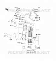 INTER COOLER voor Kawasaki JET SKI ULTRA 300X 2011
