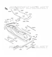 MOUSSE voor Kawasaki JET SKI ULTRA 300X 2011