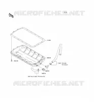 OIL PAN voor Kawasaki JET SKI ULTRA 300X 2011