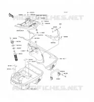 REAR HULL PARTS voor Kawasaki JET SKI ULTRA 300X 2011
