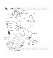 REAR HULL PARTS voor Kawasaki JET SKI ULTRA 300X 2013