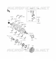 CRANKSHAFT voor Kawasaki JET SKI ULTRA 310X 2015
