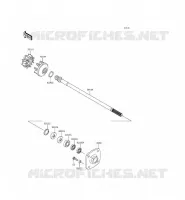 DRIVE SHAFT voor Kawasaki JET SKI ULTRA 310X 2015