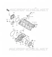 ENGINE COVERS voor Kawasaki JET SKI ULTRA 310X 2015