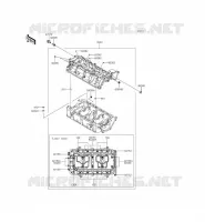 CRANKCASE(S) voor Kawasaki JET SKI ULTRA 310X 2015