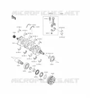 CRANKSHAFT voor Kawasaki JET SKI ULTRA 310X 2015