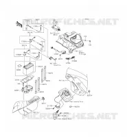 ELECTRIC EQUIPMENT voor Kawasaki JET SKI ULTRA 310X 2015