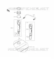 FUEL PUMP voor Kawasaki JET SKI ULTRA 310X 2015