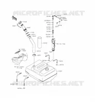 FUEL TANK voor Kawasaki JET SKI ULTRA 310X 2015